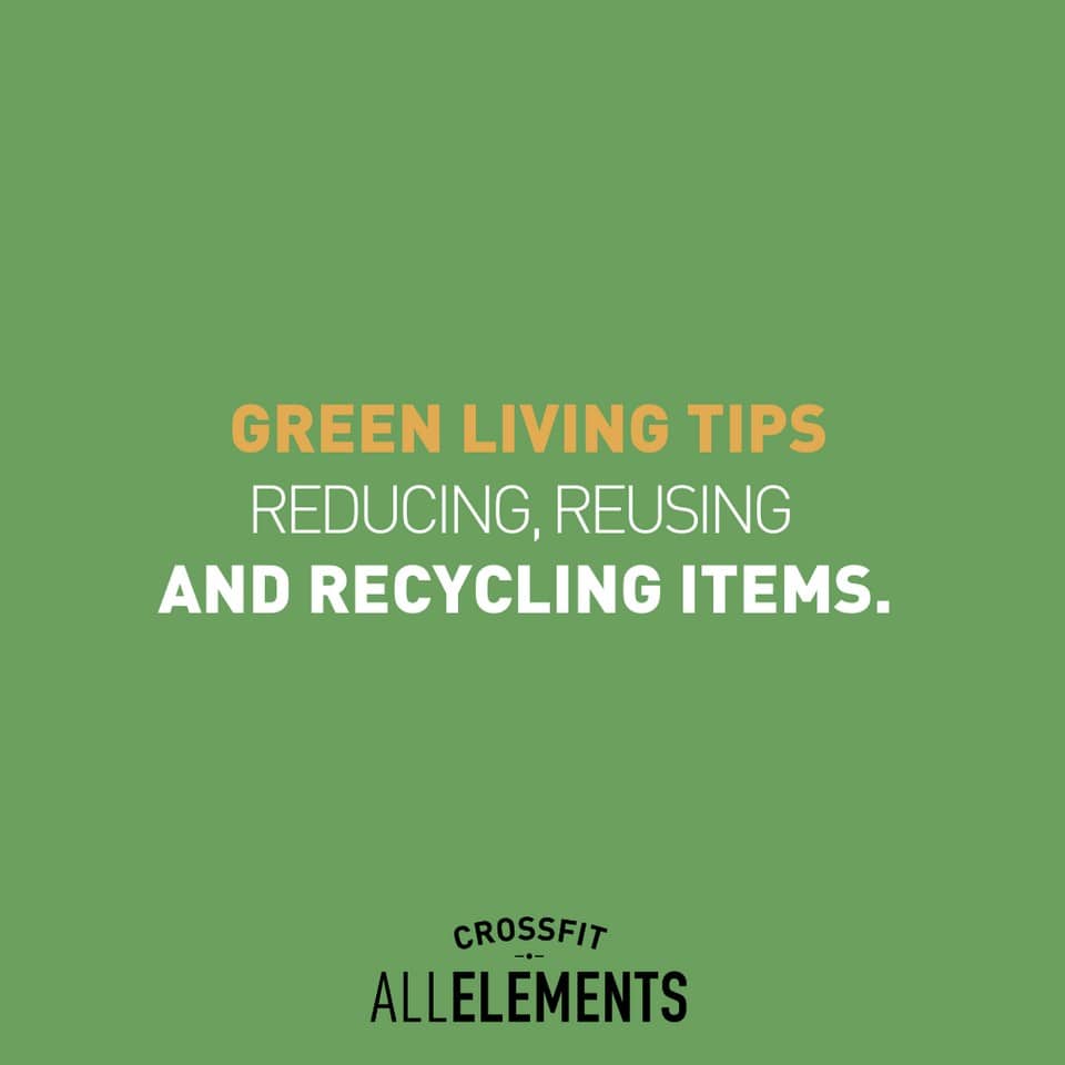 Reducing, reusing and recycling items - Training All Elements Gland