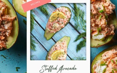 Salmon Stuffed Avocado