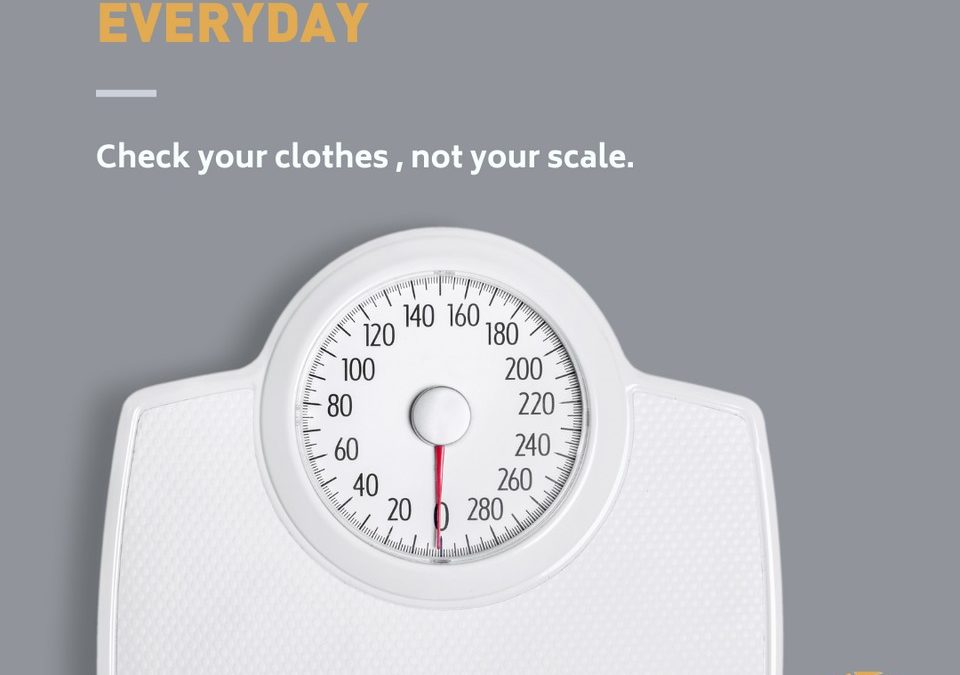 Stop Weighing Yourself Everyday !