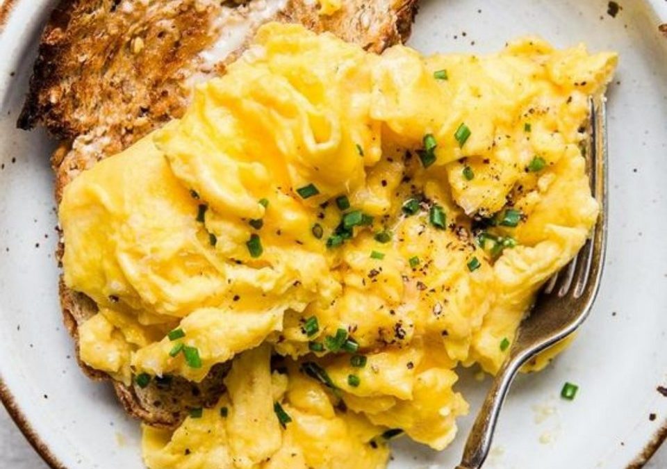 Banana Scrambled Eggs