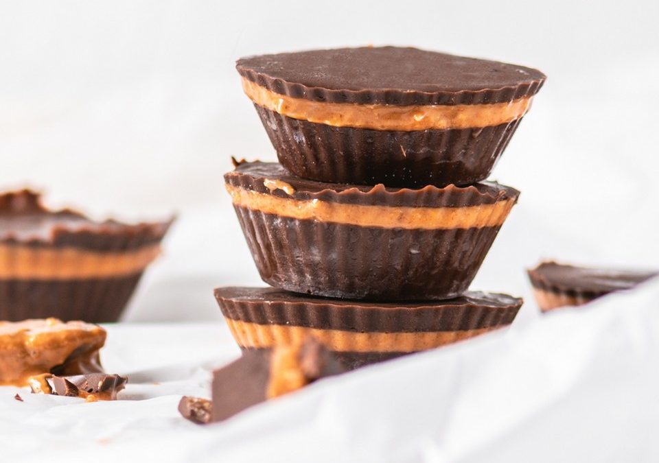 Homemade peanut butter cups