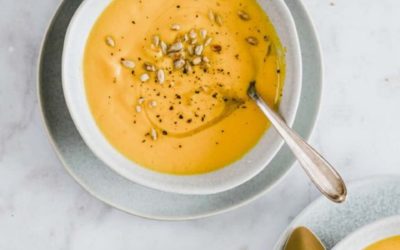 Ginger and pumpkin soup