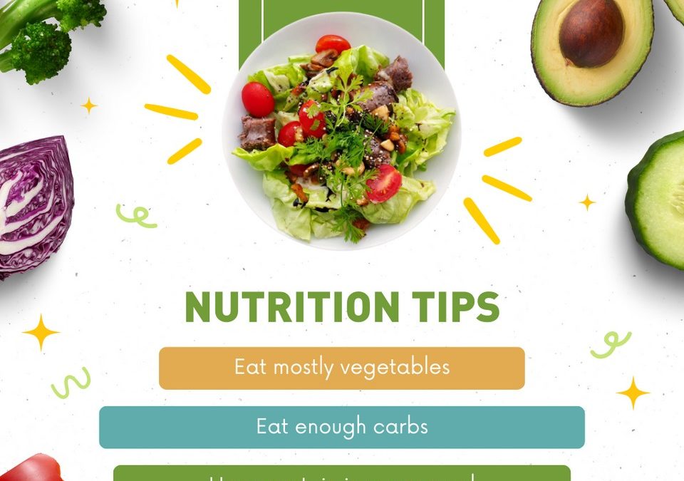 General Nutrition tips