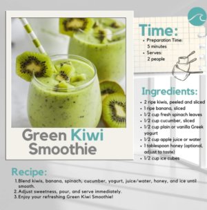 Green Kiwi Smoothie